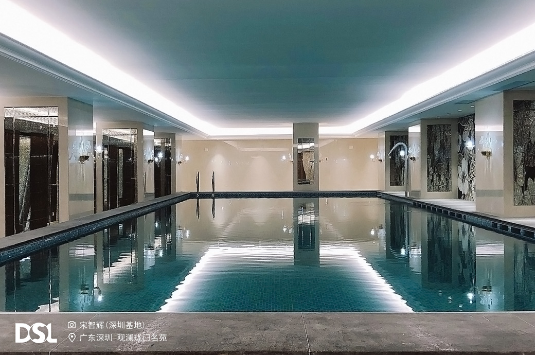 室内泳池，别墅泳池